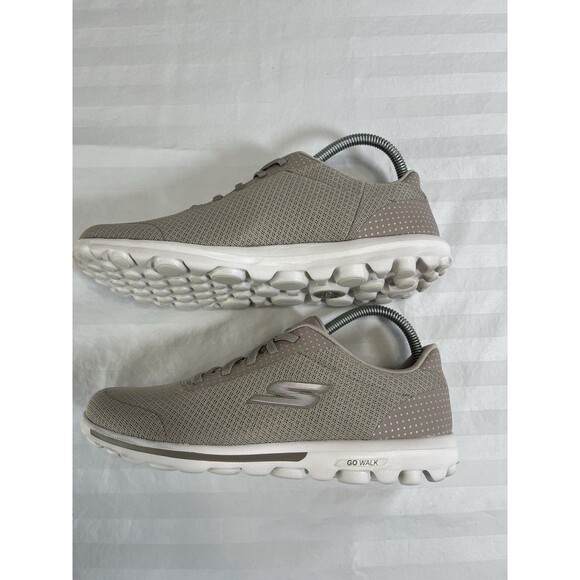 Skechers Womens Go Walk Travel 124996 Blue Running Shoes Sneakers Size 10 - Picture 7 of 11